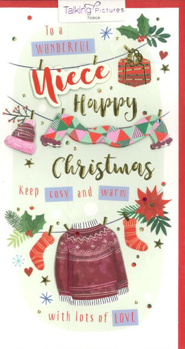 Picture of WONDERFUL NIECE CHRISTMAS CARD